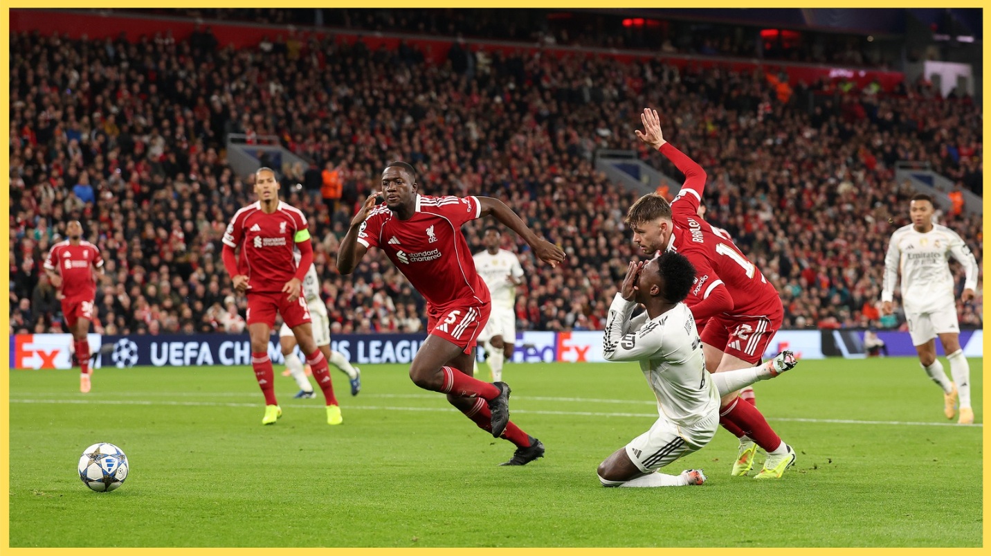 Conor Bradley humiliated Vinicius Junior in Liverpool's win over Real Madrid