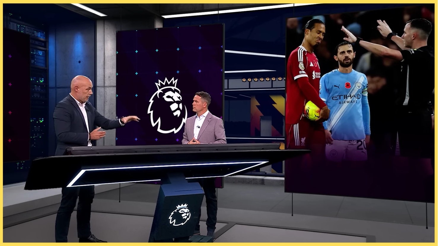 Howard Webb has explained why Virgil van Dijk's goal against Man City was disallowed