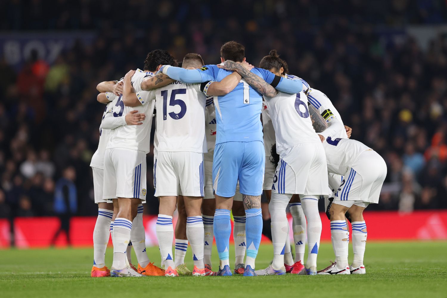 Leeds United squad against Chelsea