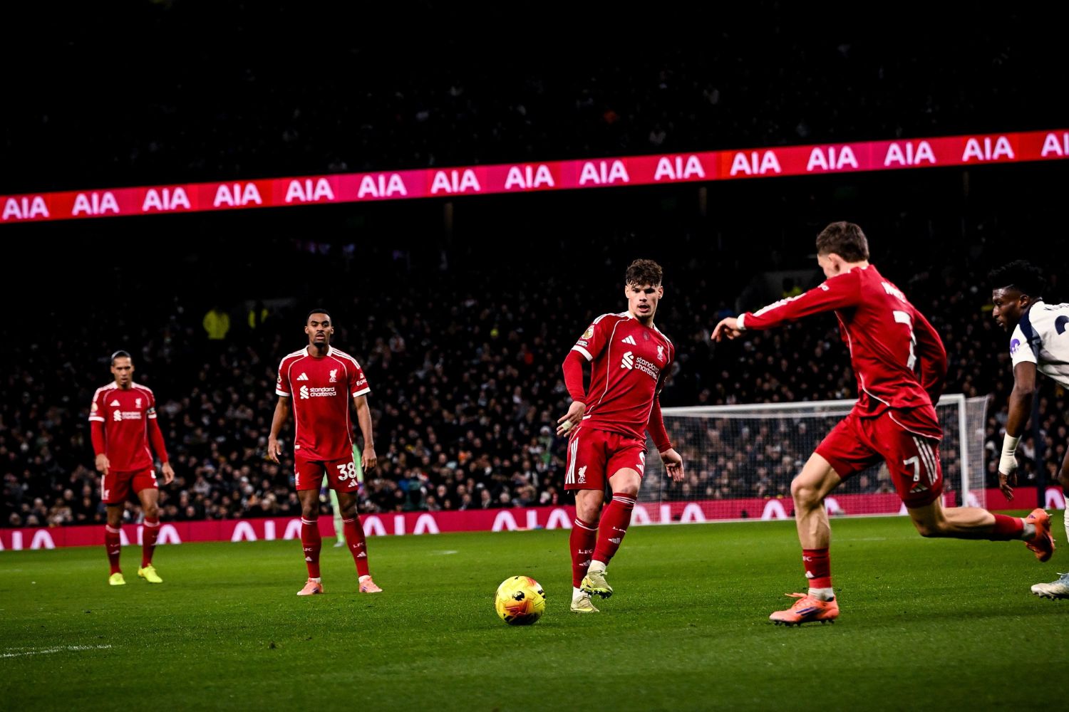 Slot makes clear name on Wirtz forward of Wolves take a look at 1 Milos Kerkez passes to Florian Wirtz against Tottenham
