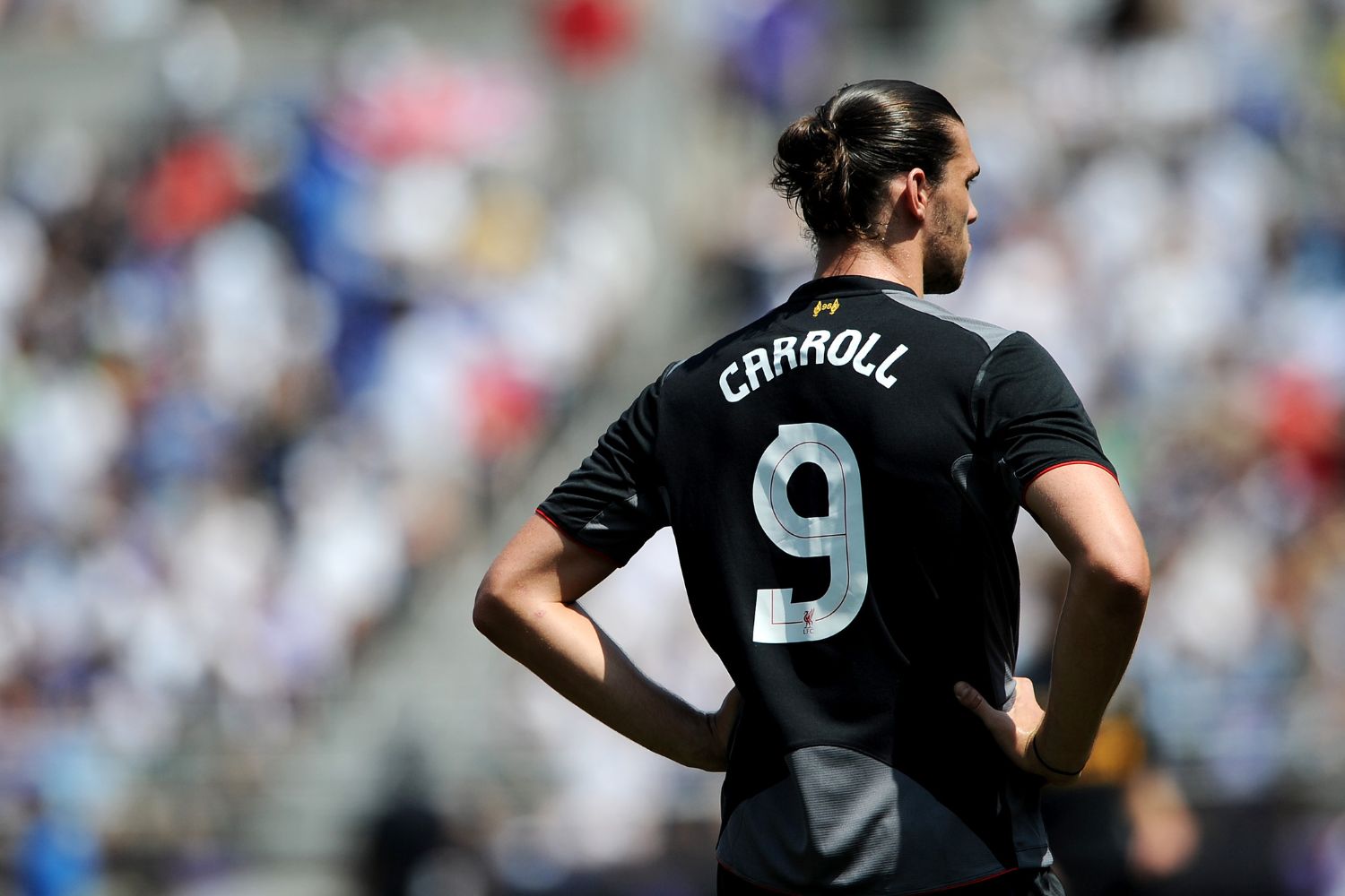 Andy Carroll of Liverpool in 2012