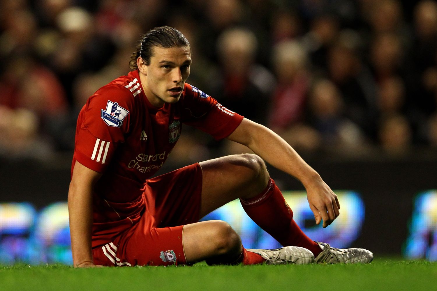 Andy Carroll of Liverpool in 2012