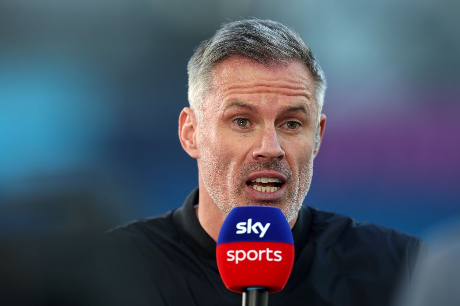 Jamie Carragher on punditry duty