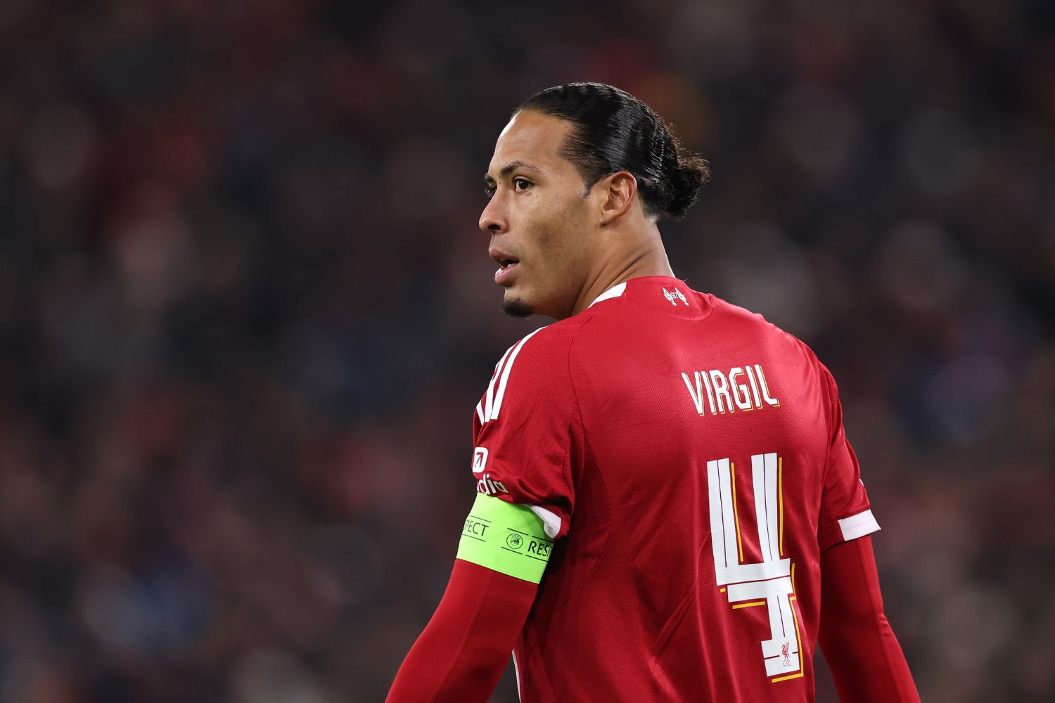 Virgil van Dijk in action against PSV