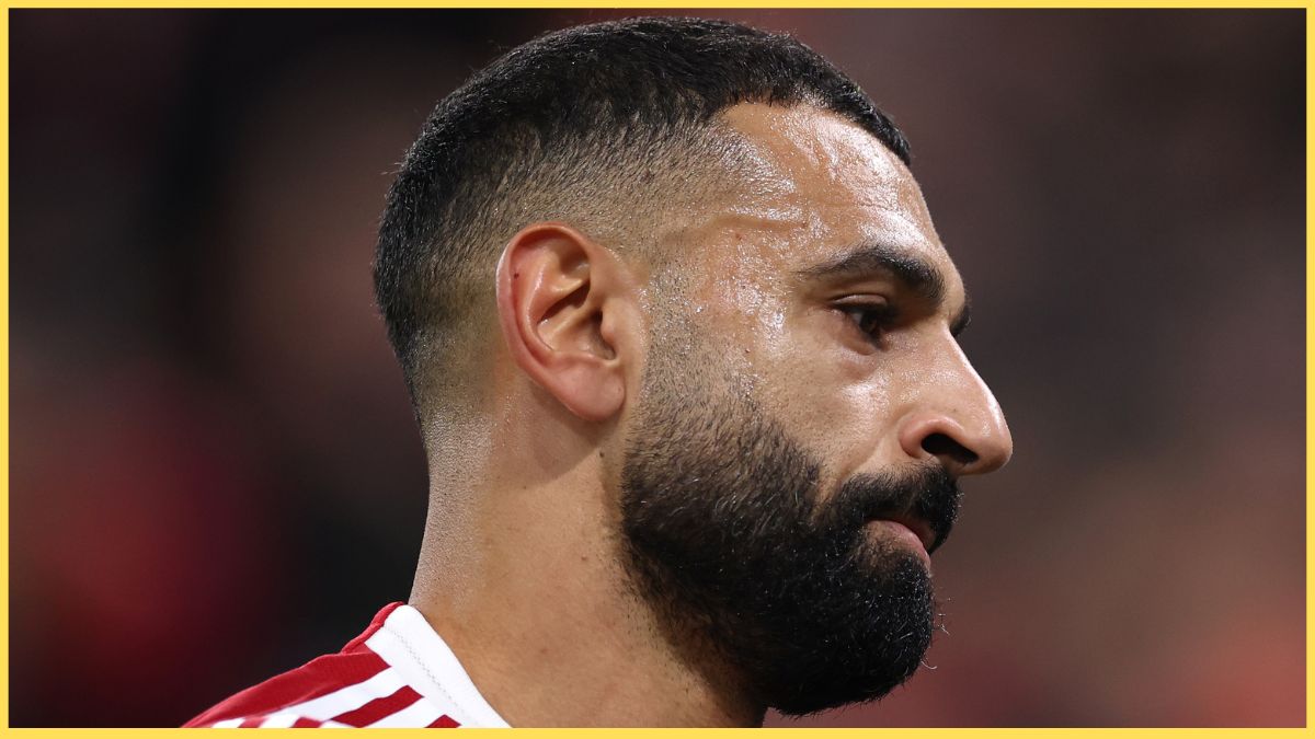 Mo Salah in action for Liverpool