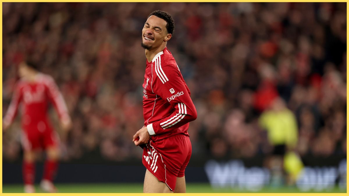 Hugo Ekitike against Brighton