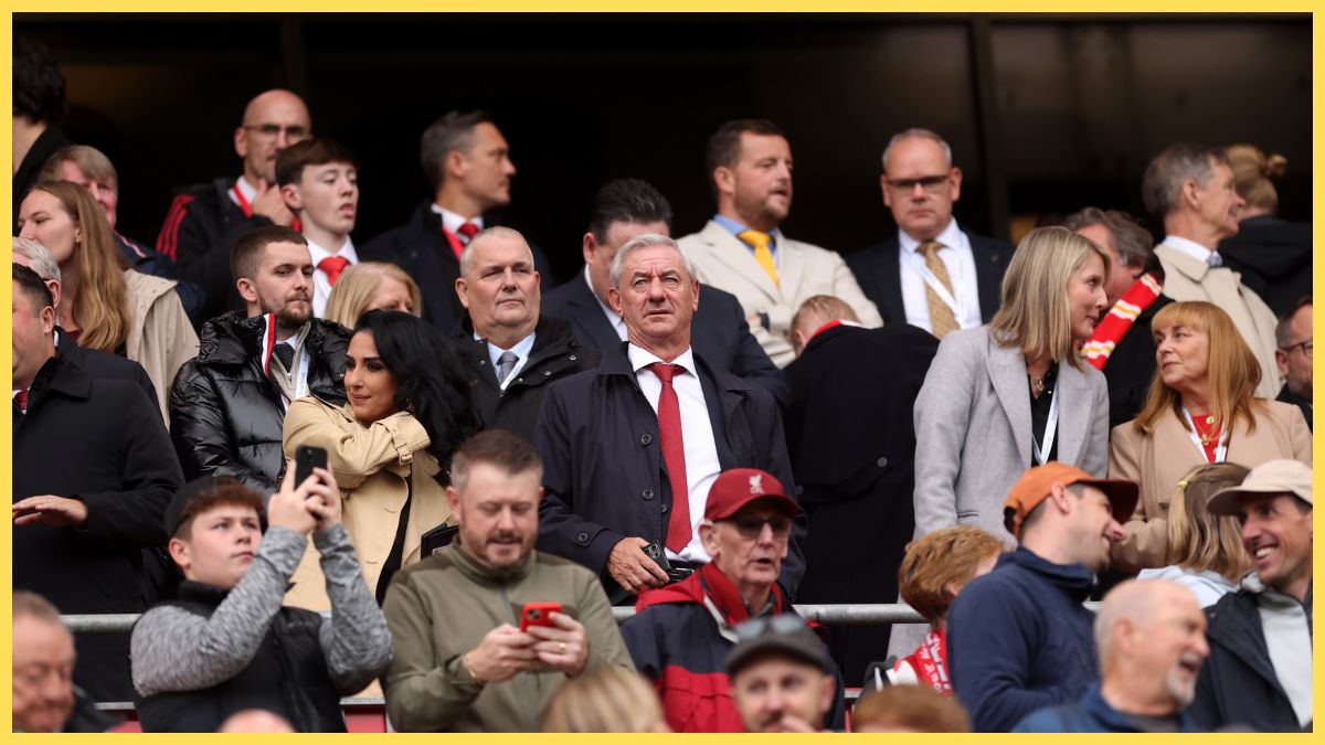 Ian Rush at Anfield in 2025