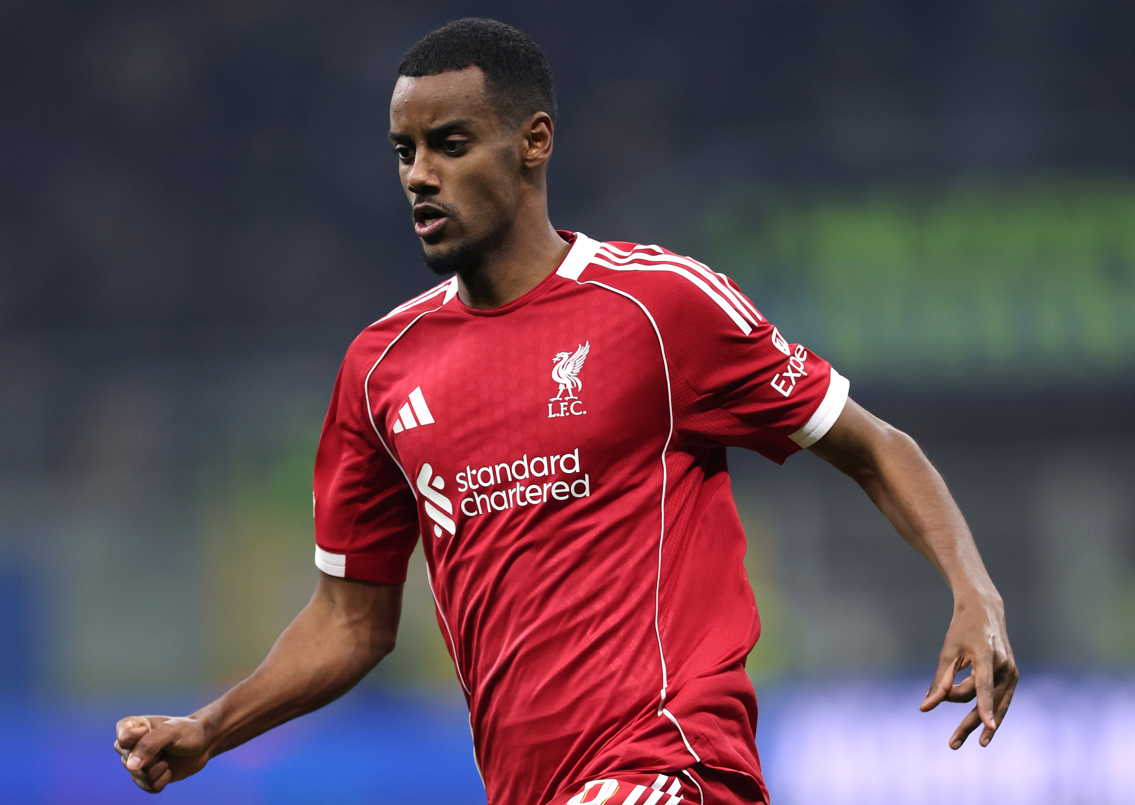 Alexander Isak picked up a minor injury in Liverpool's win over Inter Milan in midweek