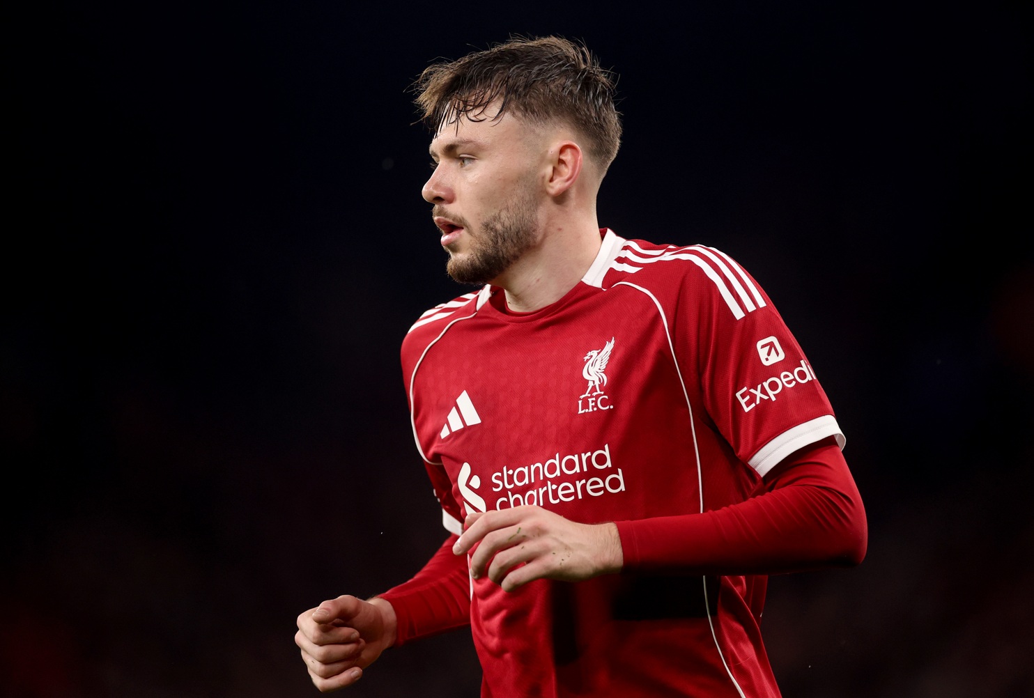 Conor Bradley is suspended for Liverpool's match against Brighton on Saturday