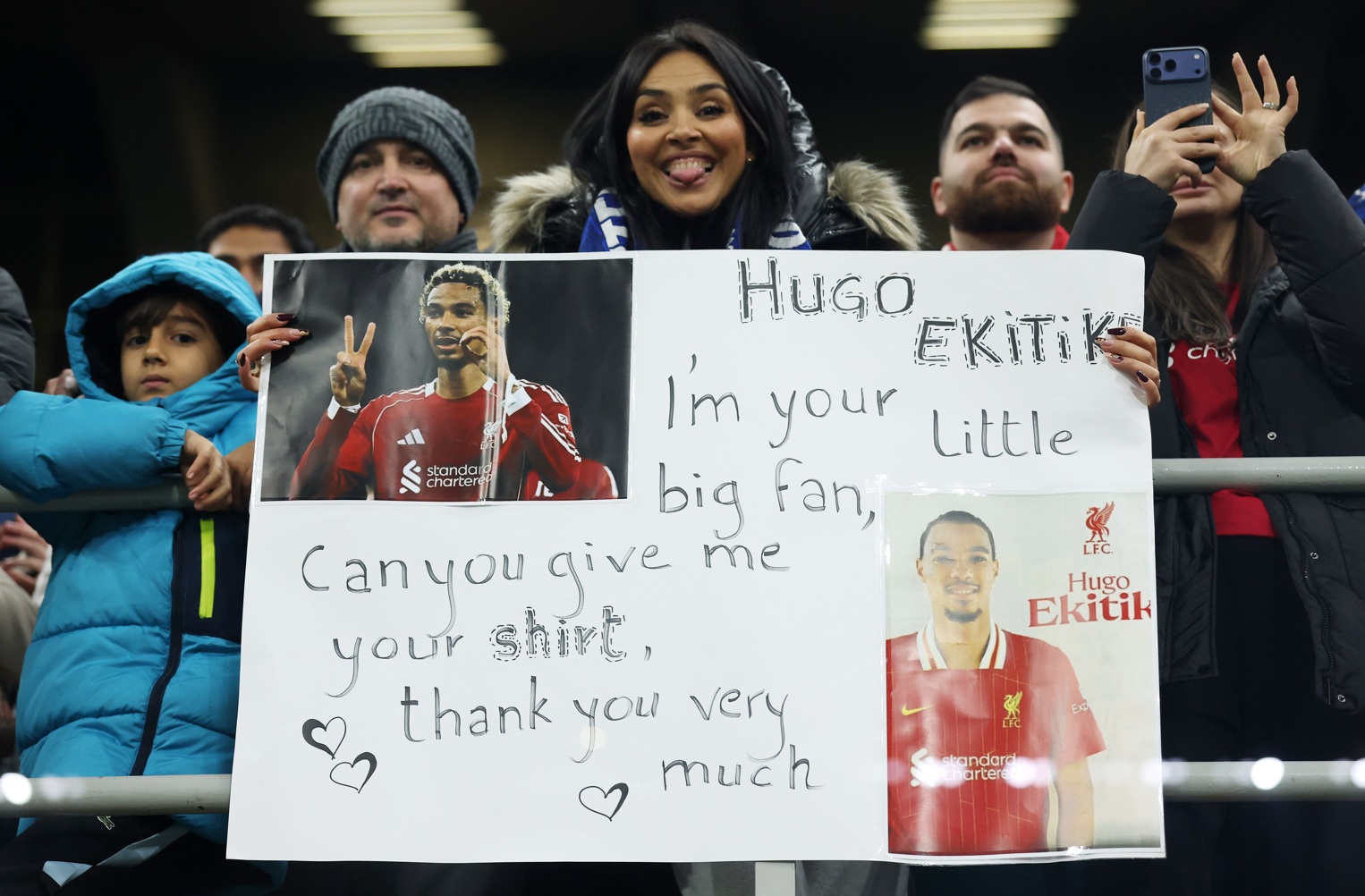 Hugo Ekitike has swiftly become a real fan favourite at Liverpool