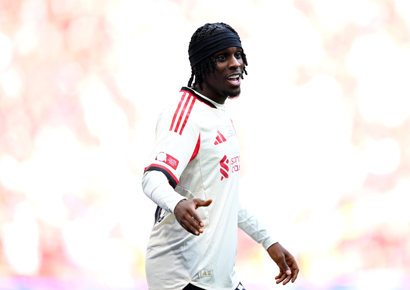 Jeremie Frimpong returns to the Liverpool matchday squad to face Tottenham on Saturday