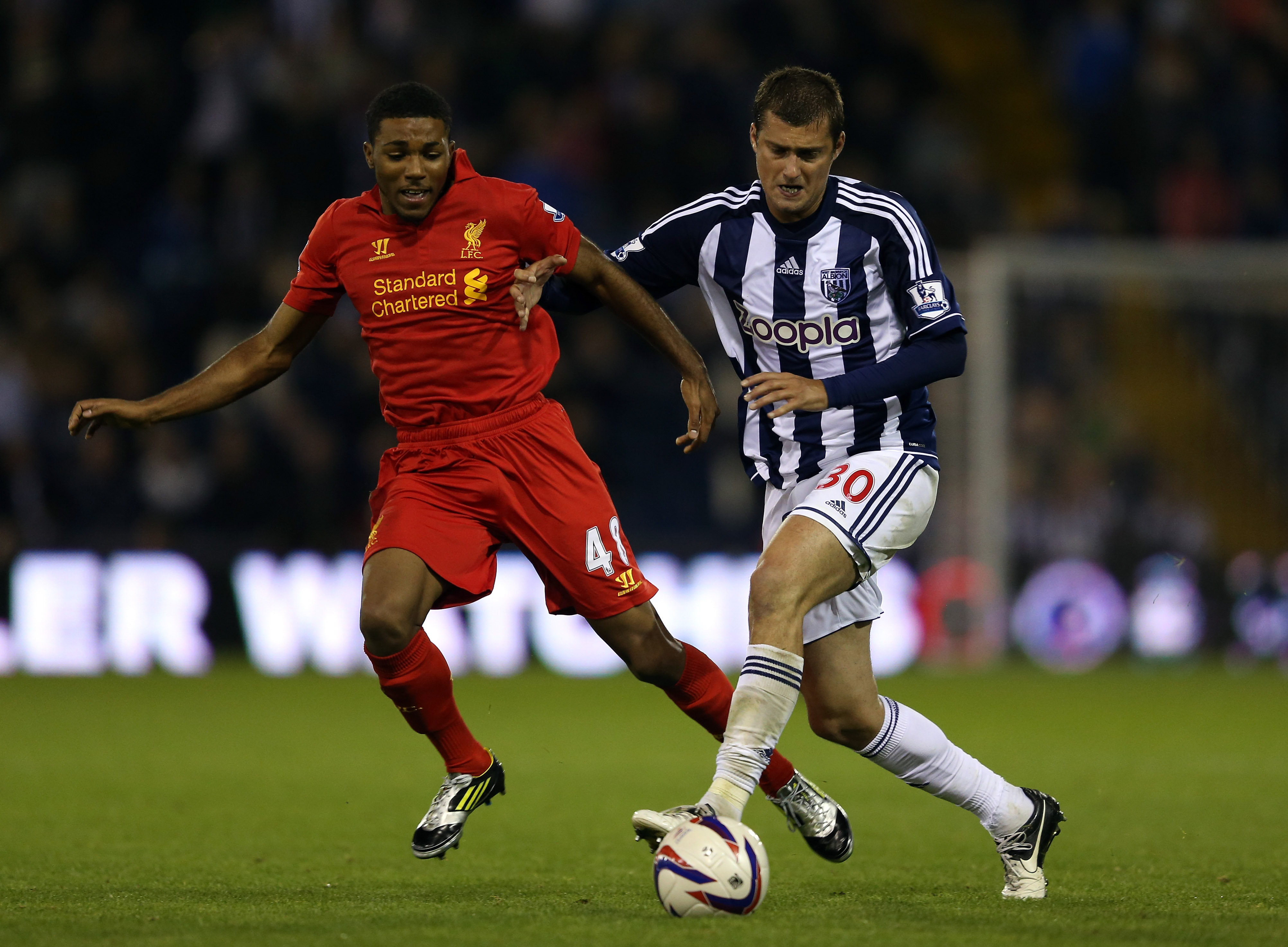 Jerome Sinclair is the youngest-ever player to feature for Liverpool in a first-team fixture