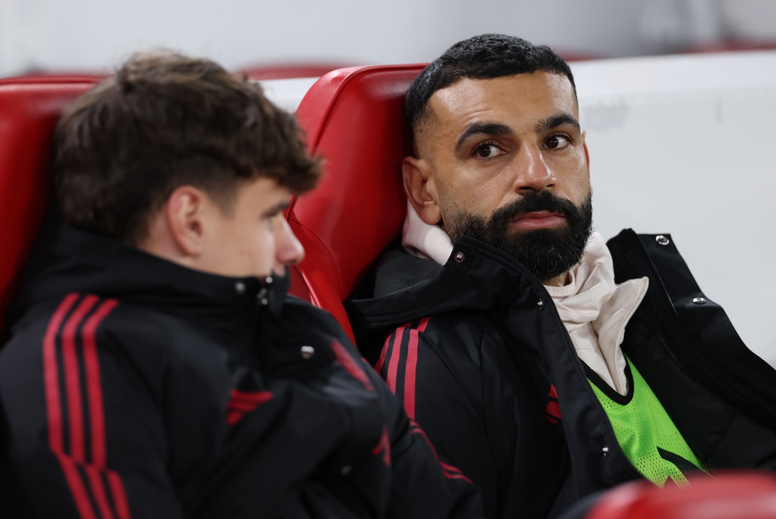Mo Salah has been on the bench for Liverpool's last three matches
