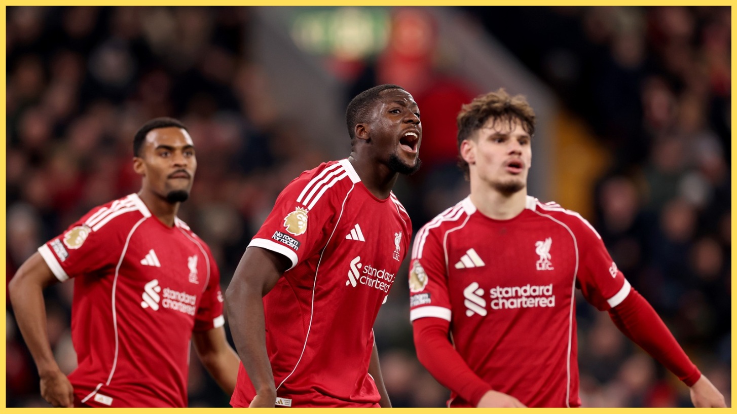 Ibrahima Konate had a message for Liverpool fans in the closing minutes of the win over Wolves