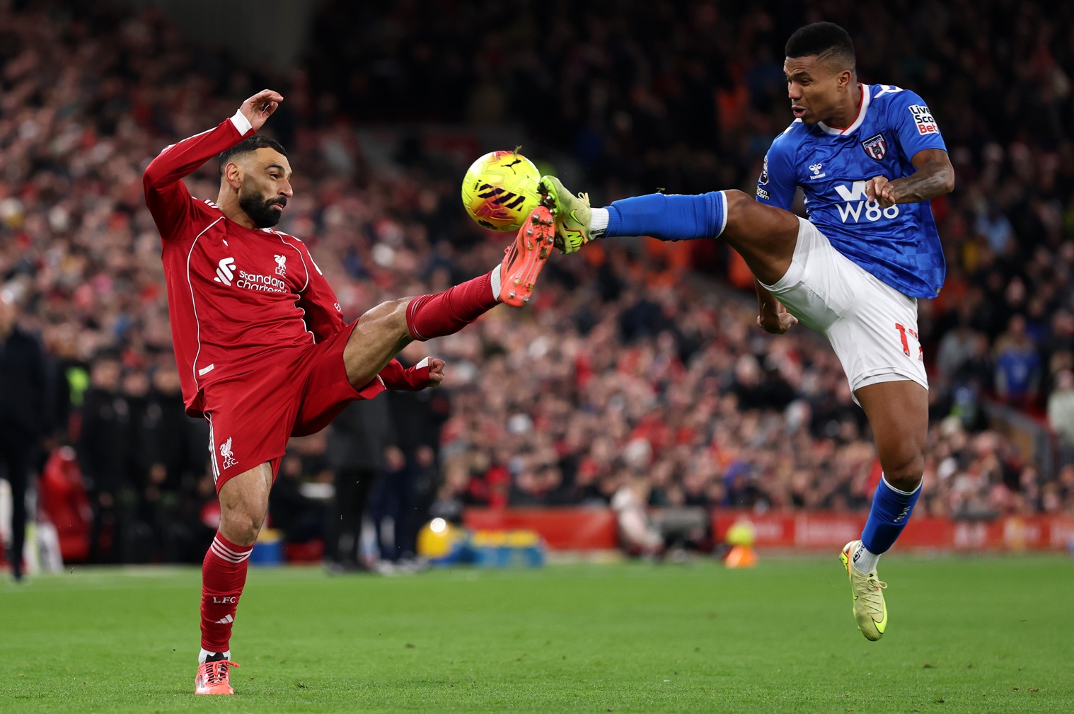 Mo Salah came off the bench during Liverpool's 1-1 draw against Sunderland
