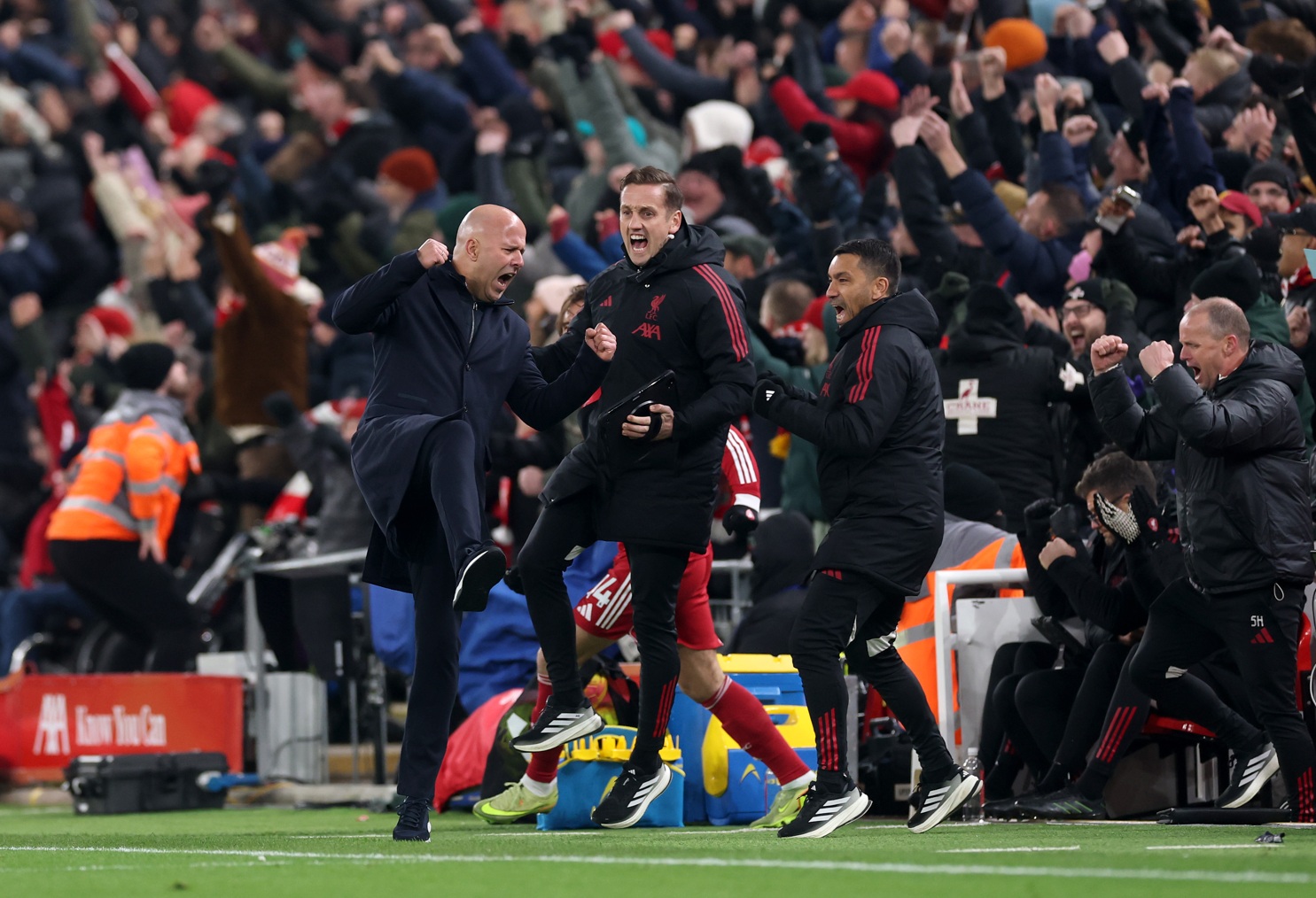 Arne Slot and Liverpool haven't had much to celebrate so far this season