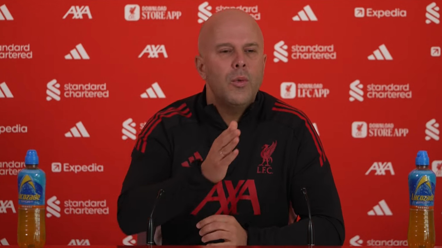 Arne Slot is hopeful that Conor Bradley may return from injury this week