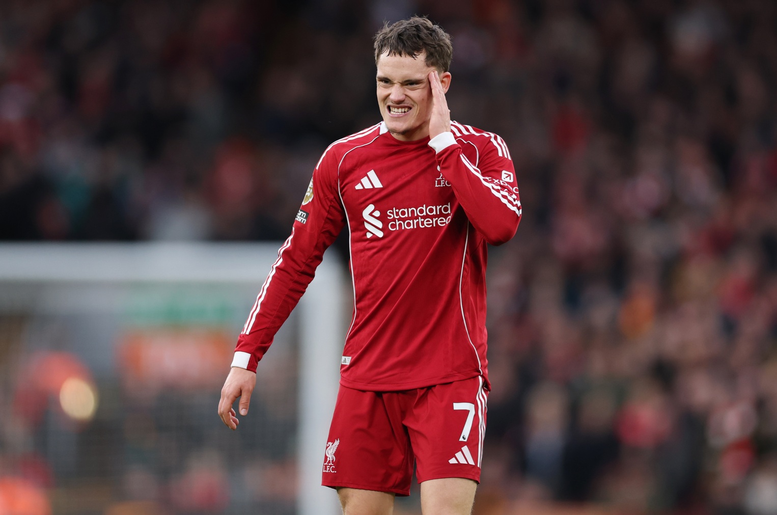 Florian Wirtz has felt disappointed with his form for Liverpool so far