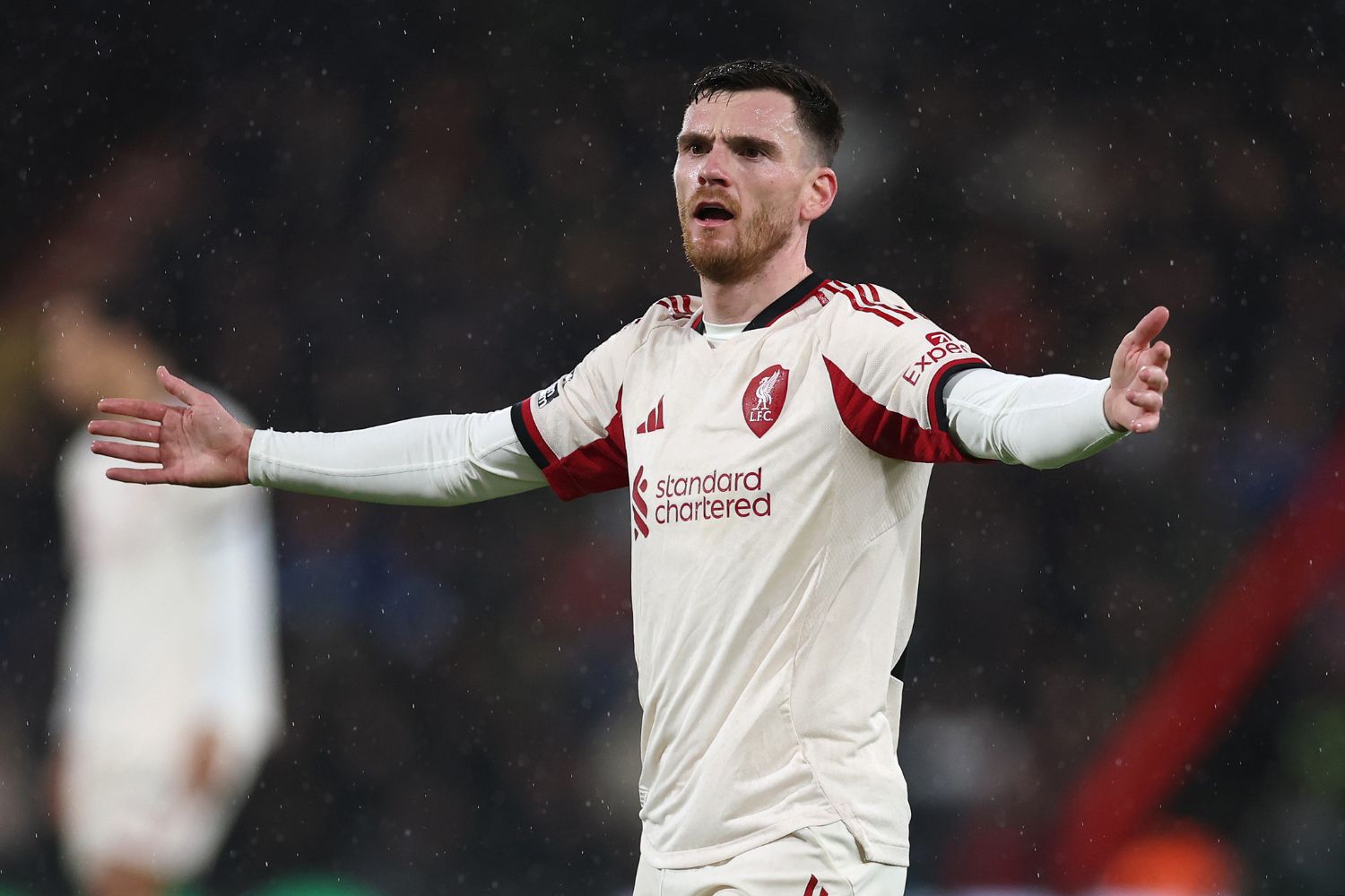 Andy Robertson against Bournemouth