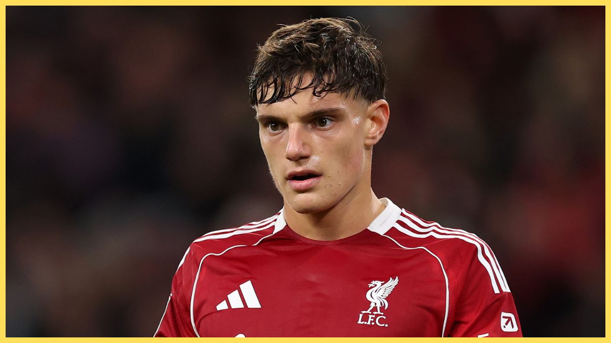 Giovanni Leoni of Liverpool during the Carabao Cup Third Round match between Liverpool and Southampton
