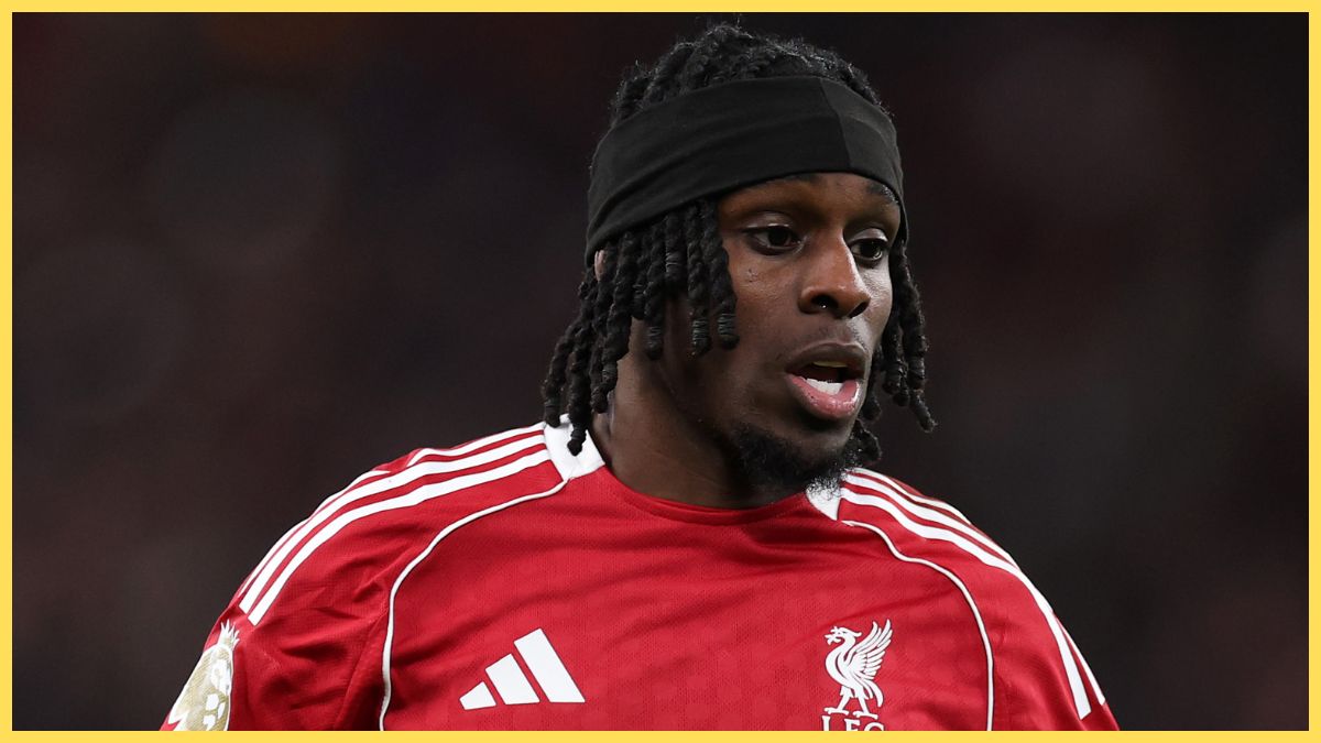 Jeremie Frimpong in action against Leeds