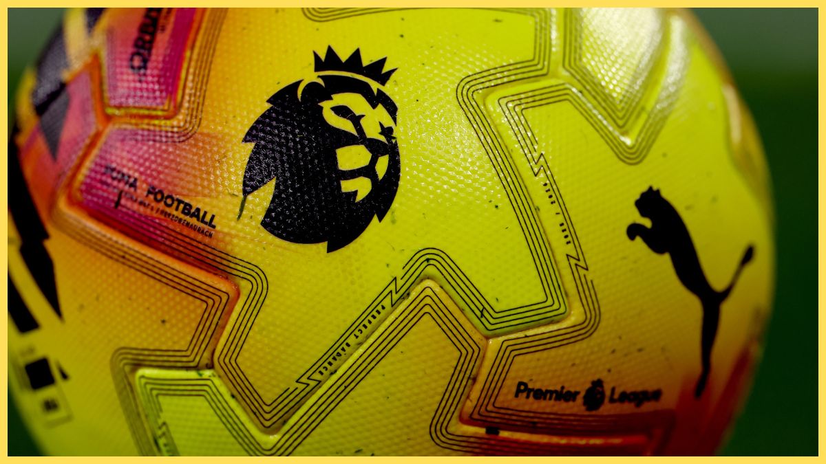 The match ball for Liverpool vs Leeds