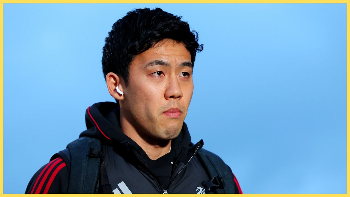 Wataru Endo of Liverpool