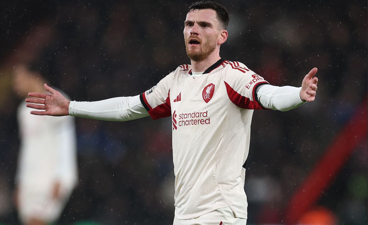 Arne Slot has admitted he expects Andy Robertson to remain at Liverpool this month