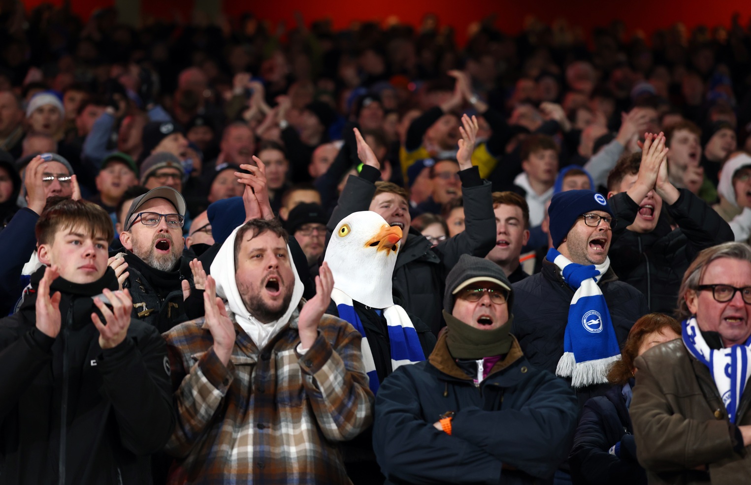 Brighton fans will have a 10-hour round journey for an 8pm kick-off when they face Liverpool in the FA Cup at Anfield