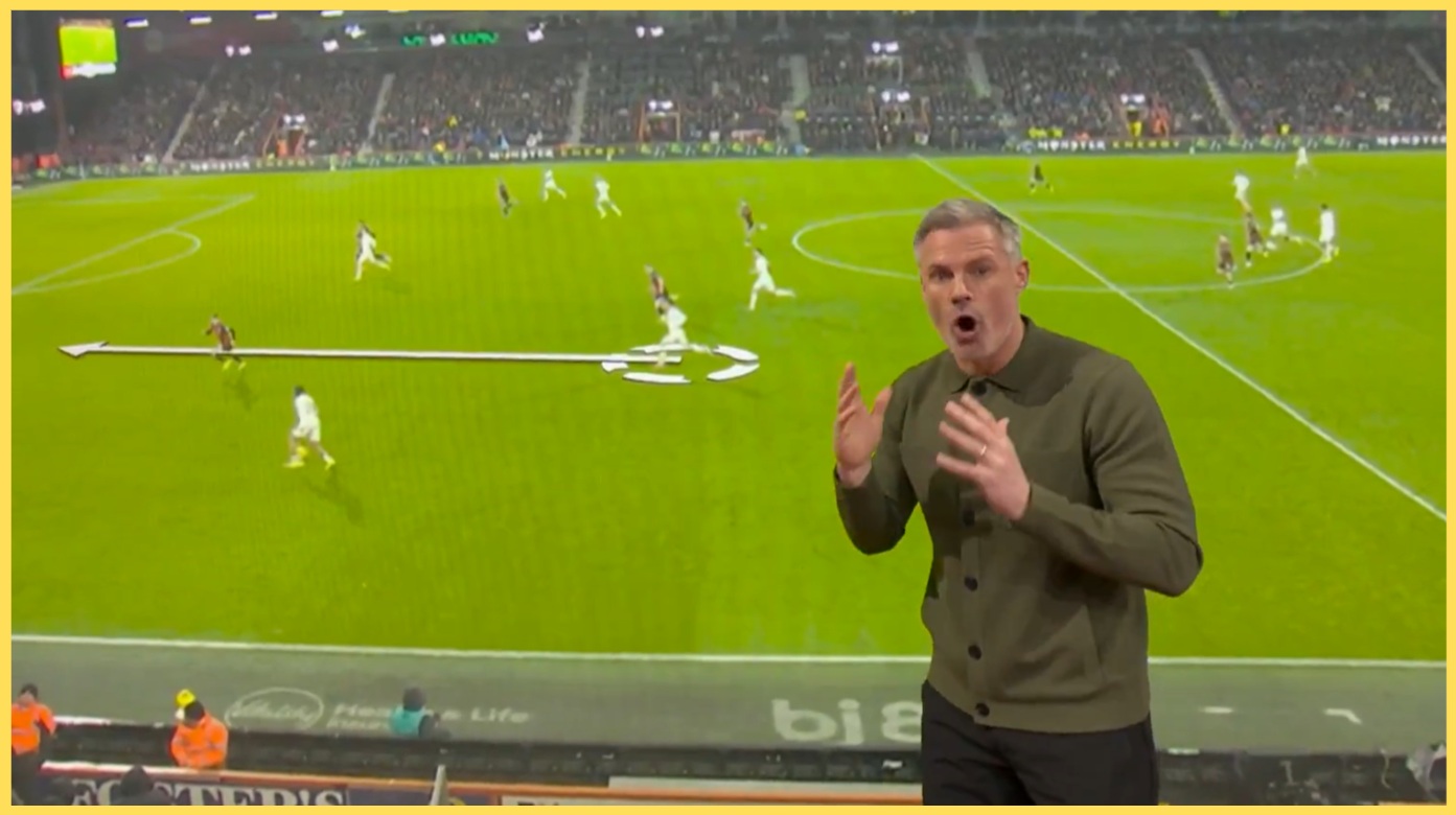 Jamie Carragher was appalled by one passage of play from Liverpool at Bournemouth