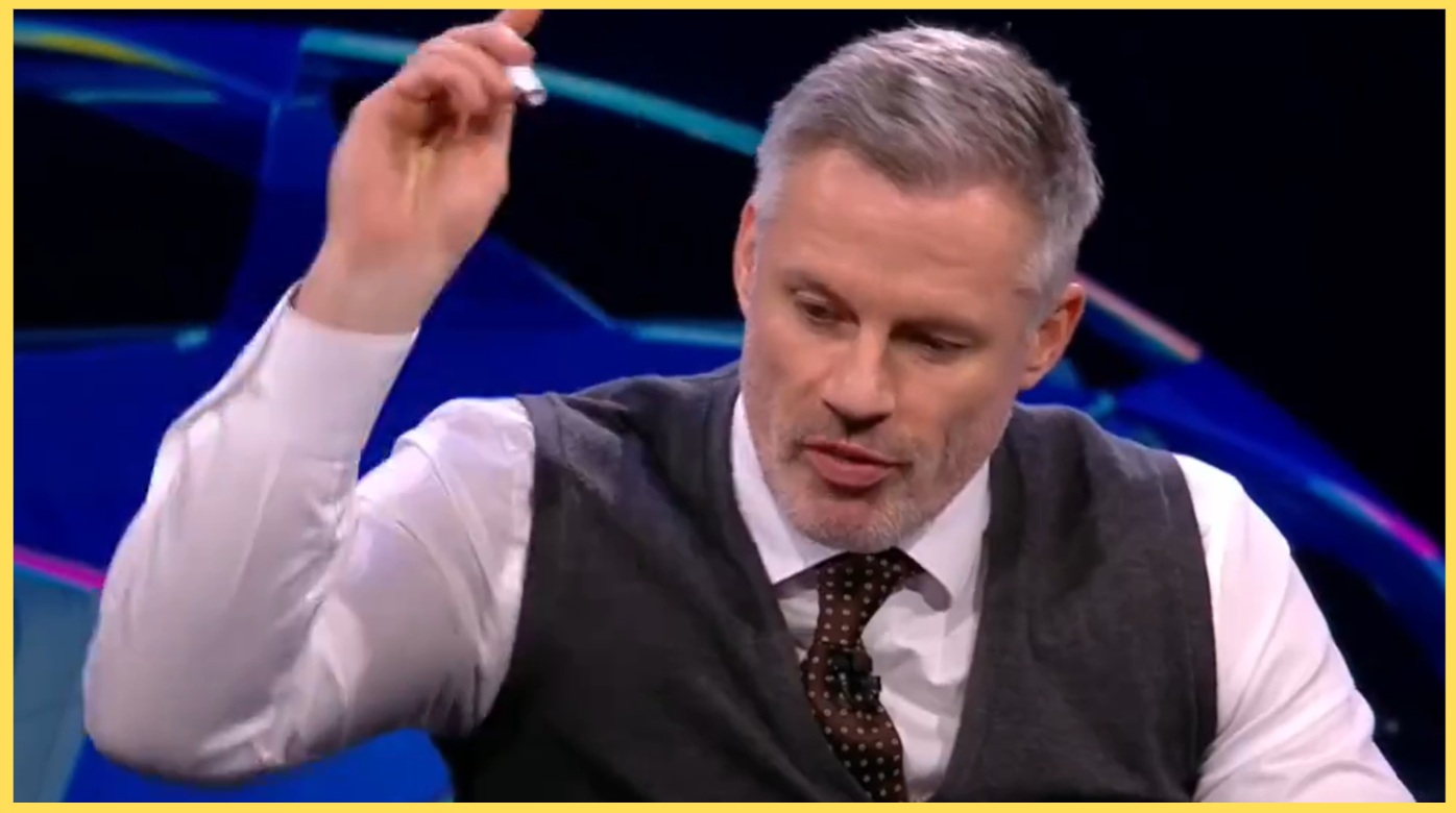 (Video) Jamie Carragher rages against UCL format after hearing who Liverpool could face in last 16