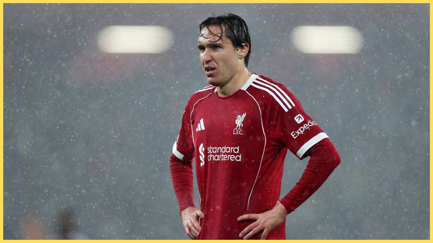 Federico Chiesa is doubtful for Liverpool's game against Bournemouth on Saturday due to injury