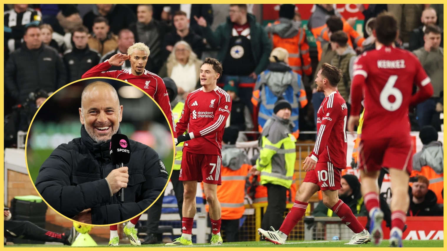 Joe Cole described Hugo Ekitike and Florian Wirtz as a 'frightening' double act