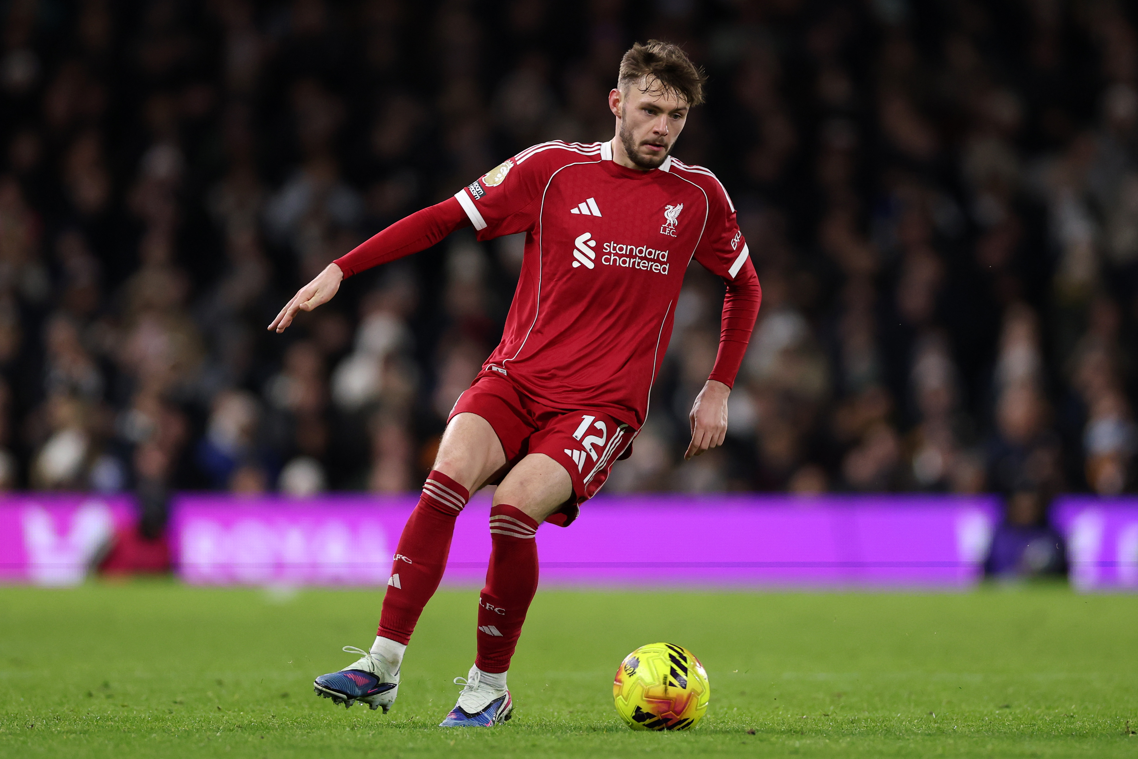 Conor Bradley claimed the assist for Florian Wirtz's equaliser against Fulham