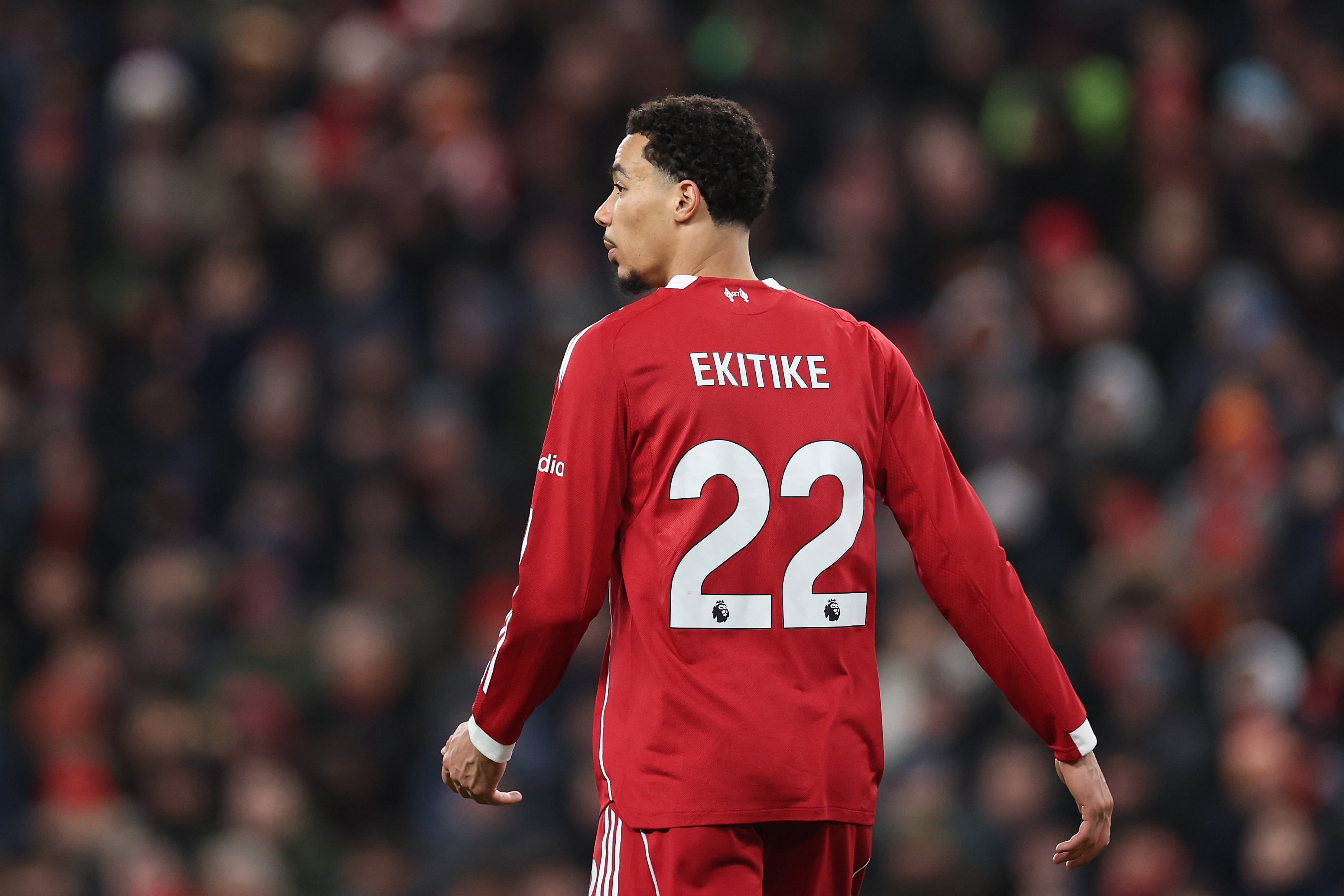 Hugo Ekitike missed Liverpool's 2-2 draw at Fulham due to a minor hamstring injury