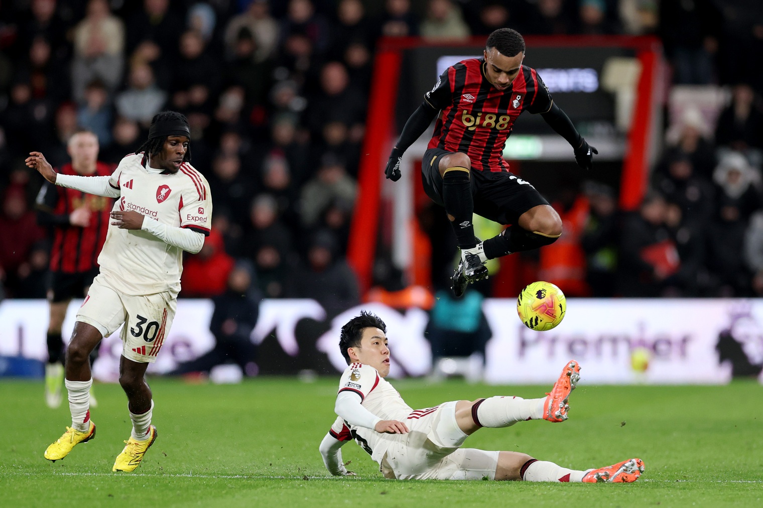 ‘I would like all my gamers’ – Arne Slot seems to ship veiled message to FSG after Liverpool defeat 1 Wataru Endo was pressed into action as an emergency centre-back in Liverpool's defeat to Bournemouth