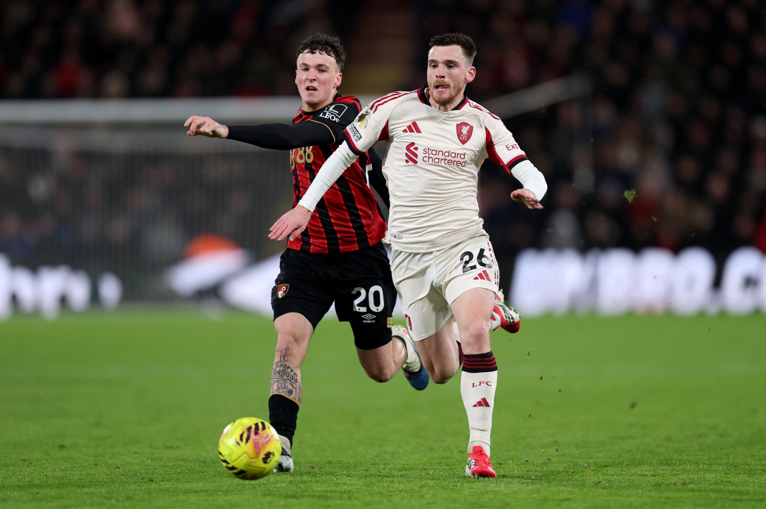 Andy Robertson has been linked with a move to Tottenham Hotspur in recent days