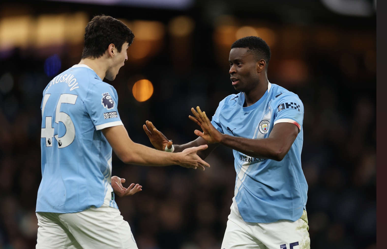 Marc Guehi made his debut for Manchester City at the weekend