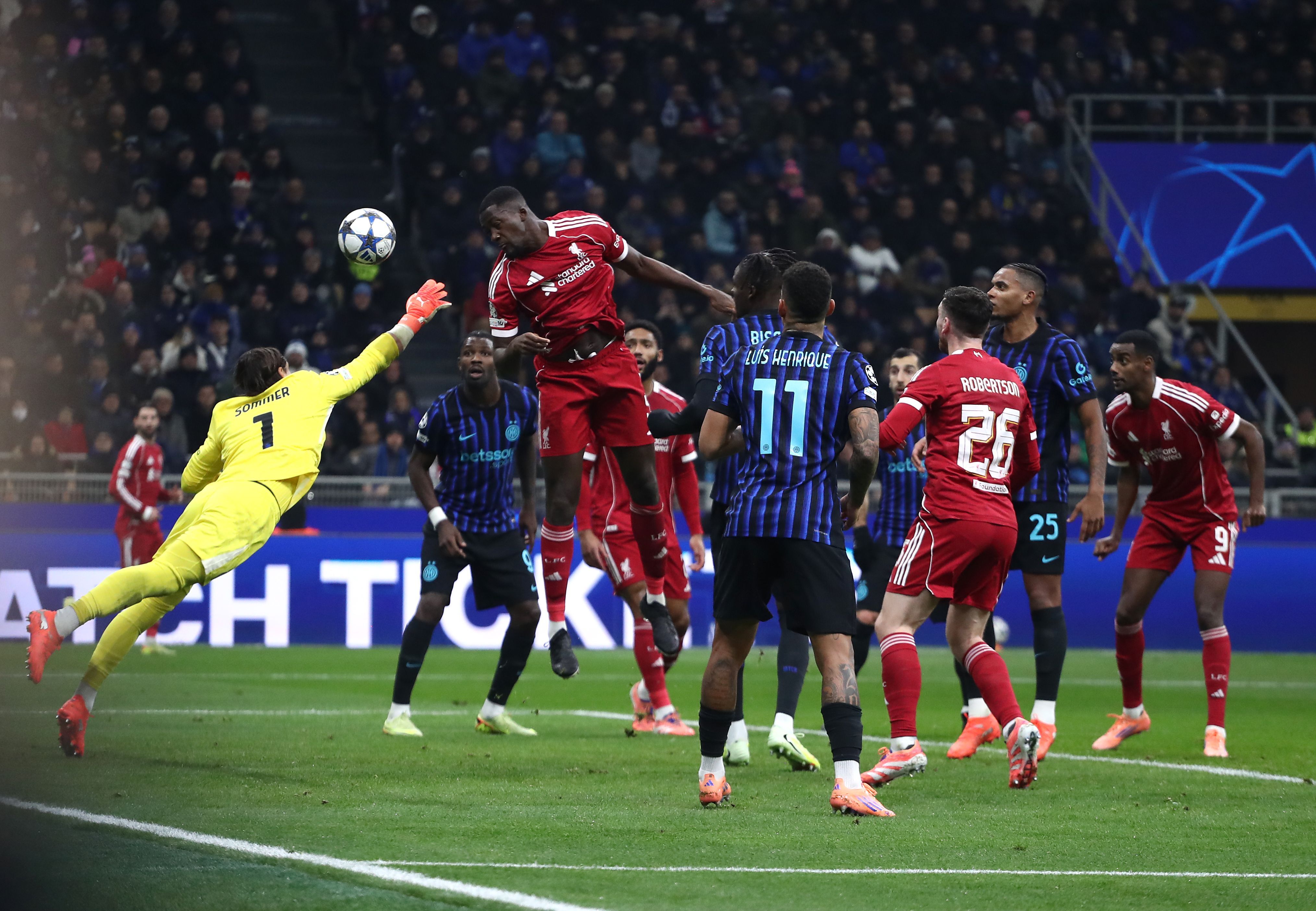 Liverpool could plausibly meet Inter Milan once more in the Champions League round of 16