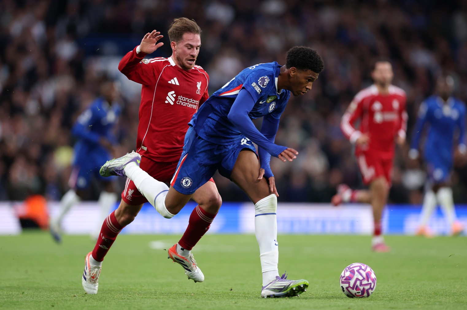 Liverpool have fallen behind Chelsea in the Premier League table