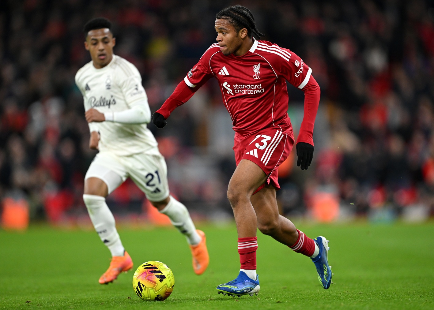 Rio Ngumoha starts for Liverpool against Barnsley in the FA Cup