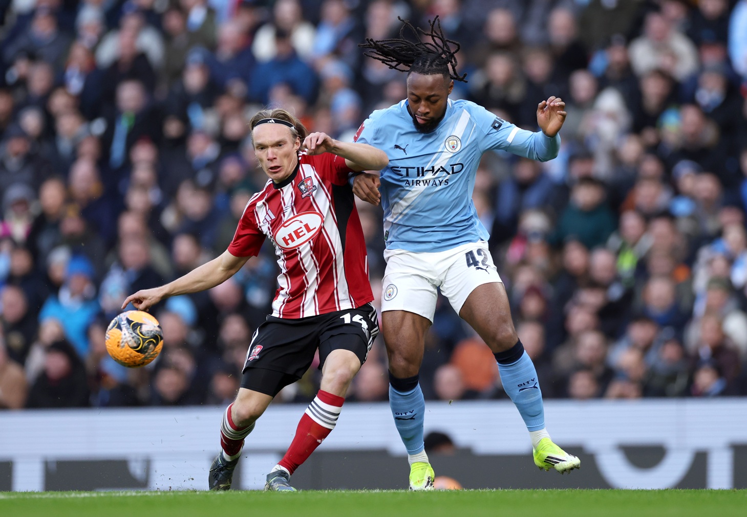 Antoine Semenyo has scored in both of his first two games for Manchester City