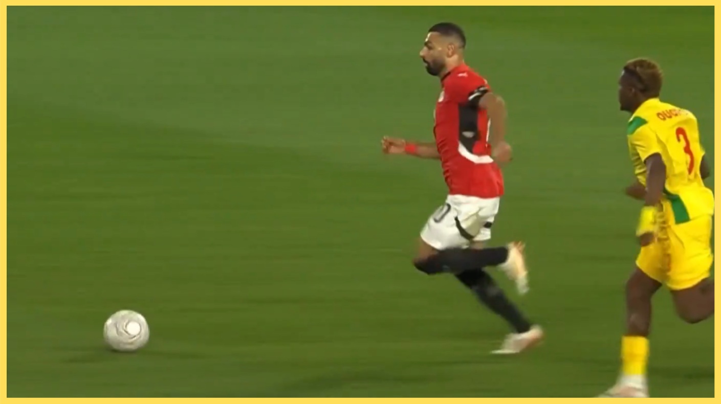 Mo Salah scored for Egypt in their 3-1 win over Benin at AFCON