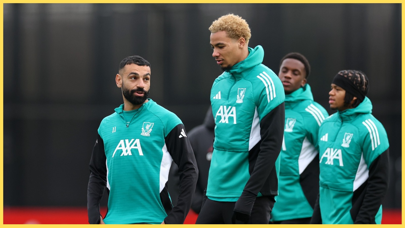 Mo Salah is in the Liverpool squad for their fixture against Marseille