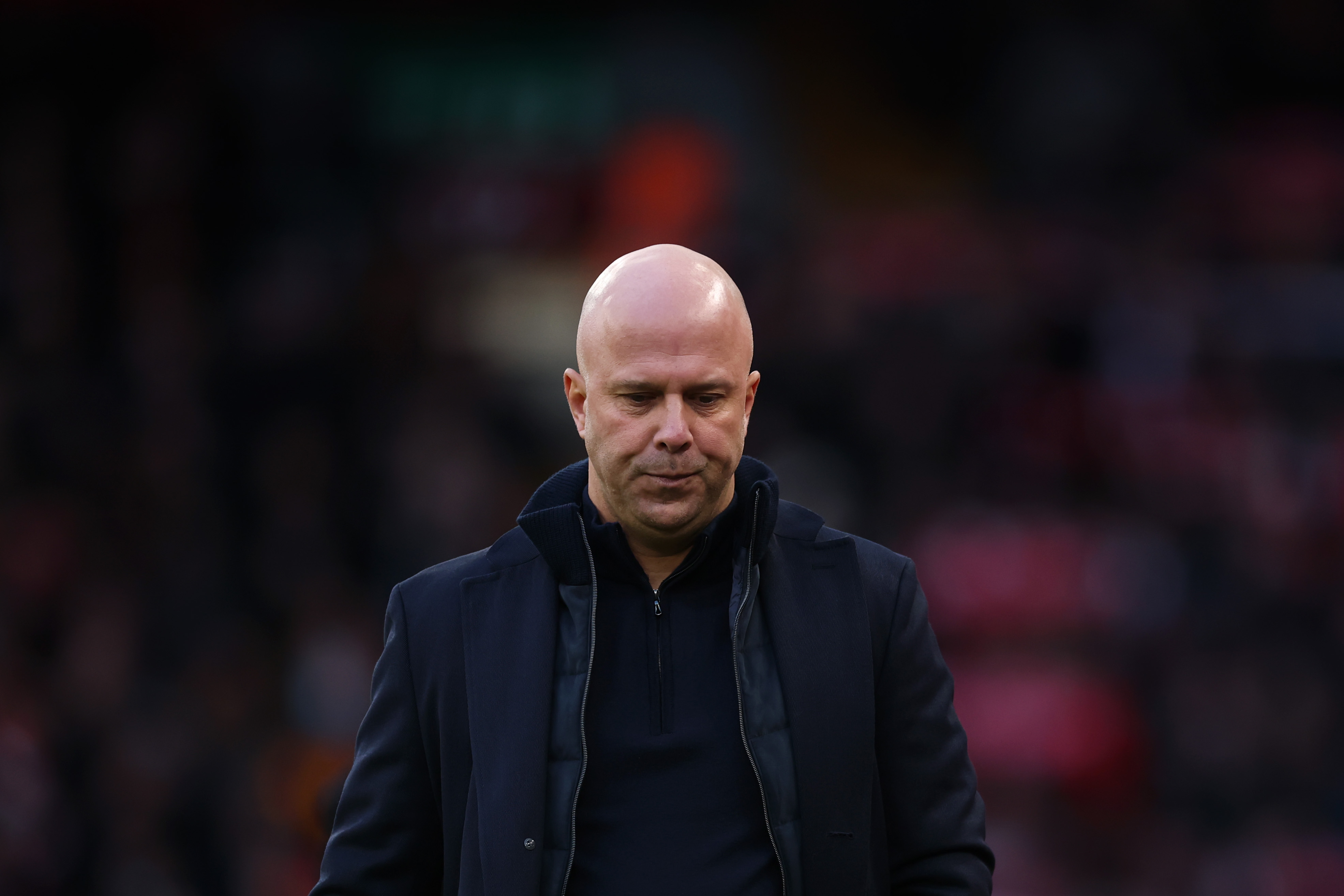 Arne Slot has endured a rather difficult second season in charge of Liverpool