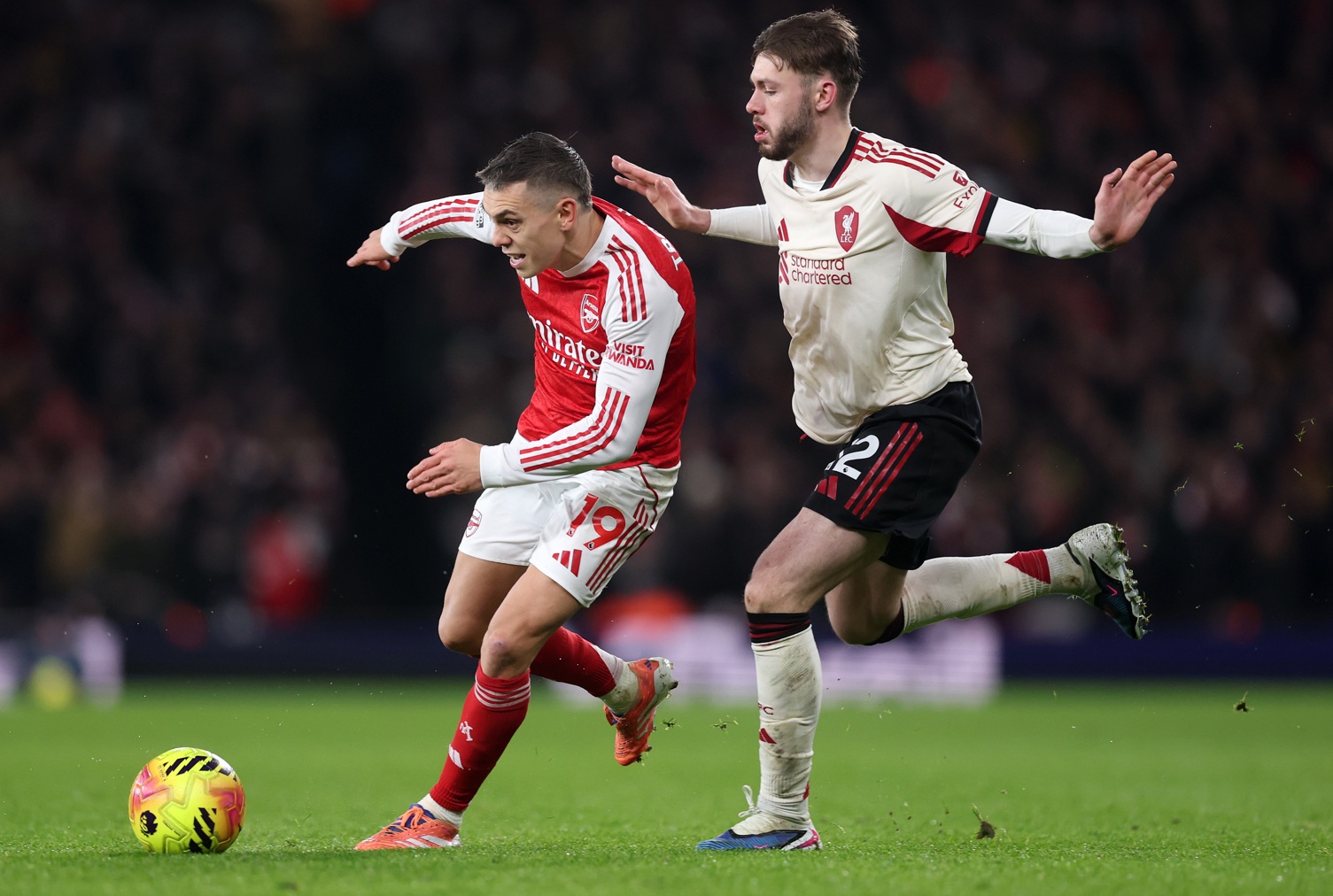 Conor Bradley will miss the rest of the season with a knee injury