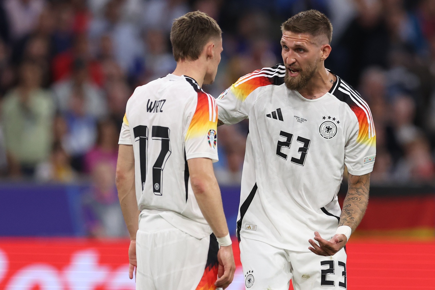 Robert Andrich had begged his ex-Bayer Leverkusen teammate Florian Wirtz not to join Bayern Munich last summer