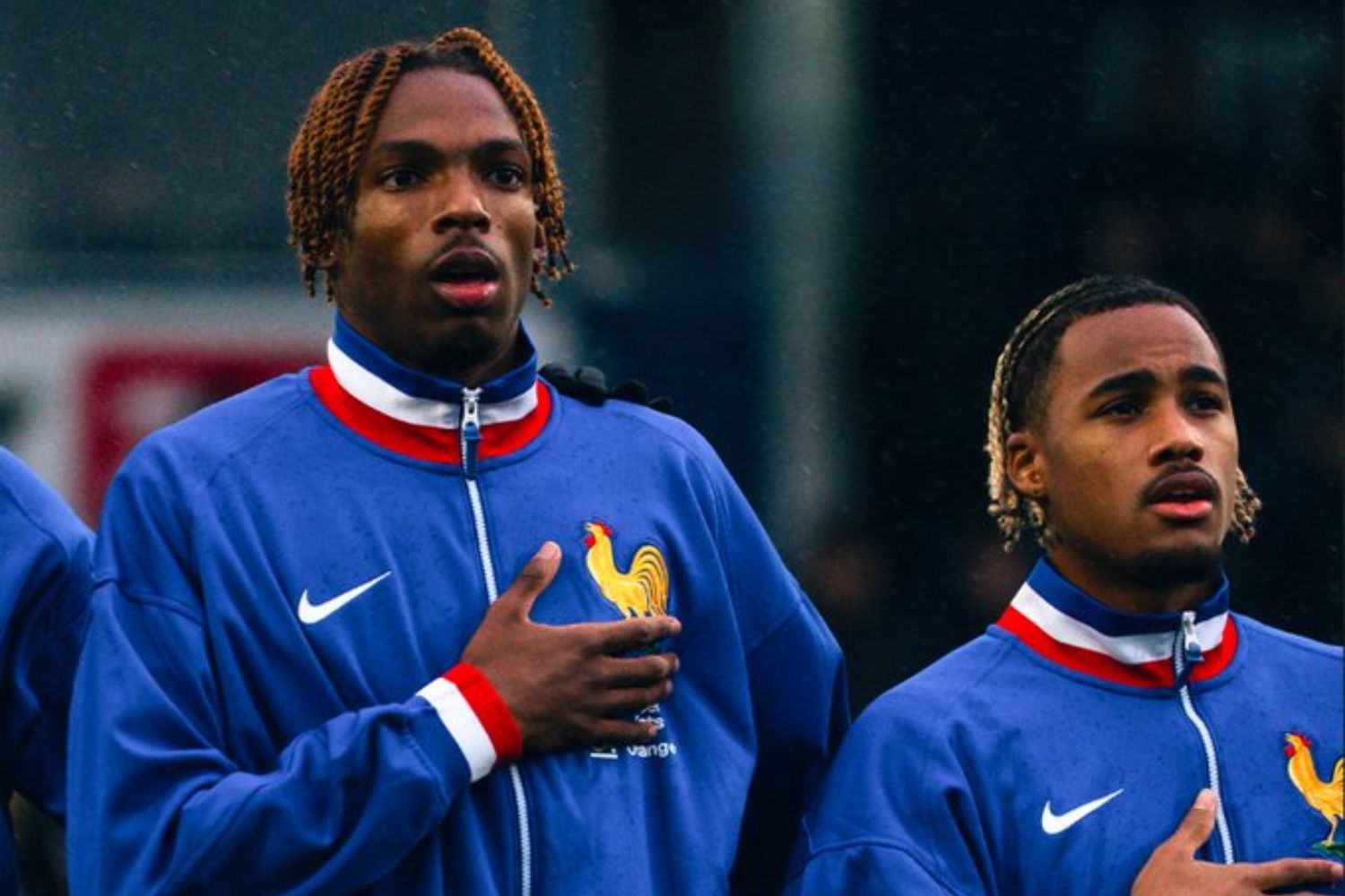 Jeremy Jacquet plays for French youth team