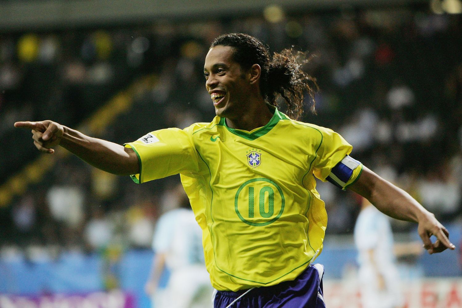 Ronaldinho of Brazil in 2005