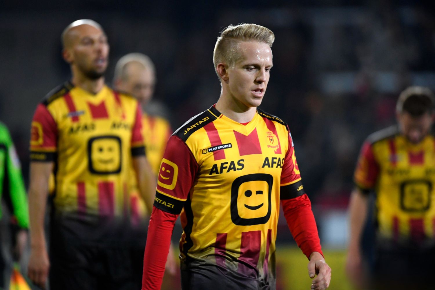 Laurens Paulussen in action for KV Mechelen
